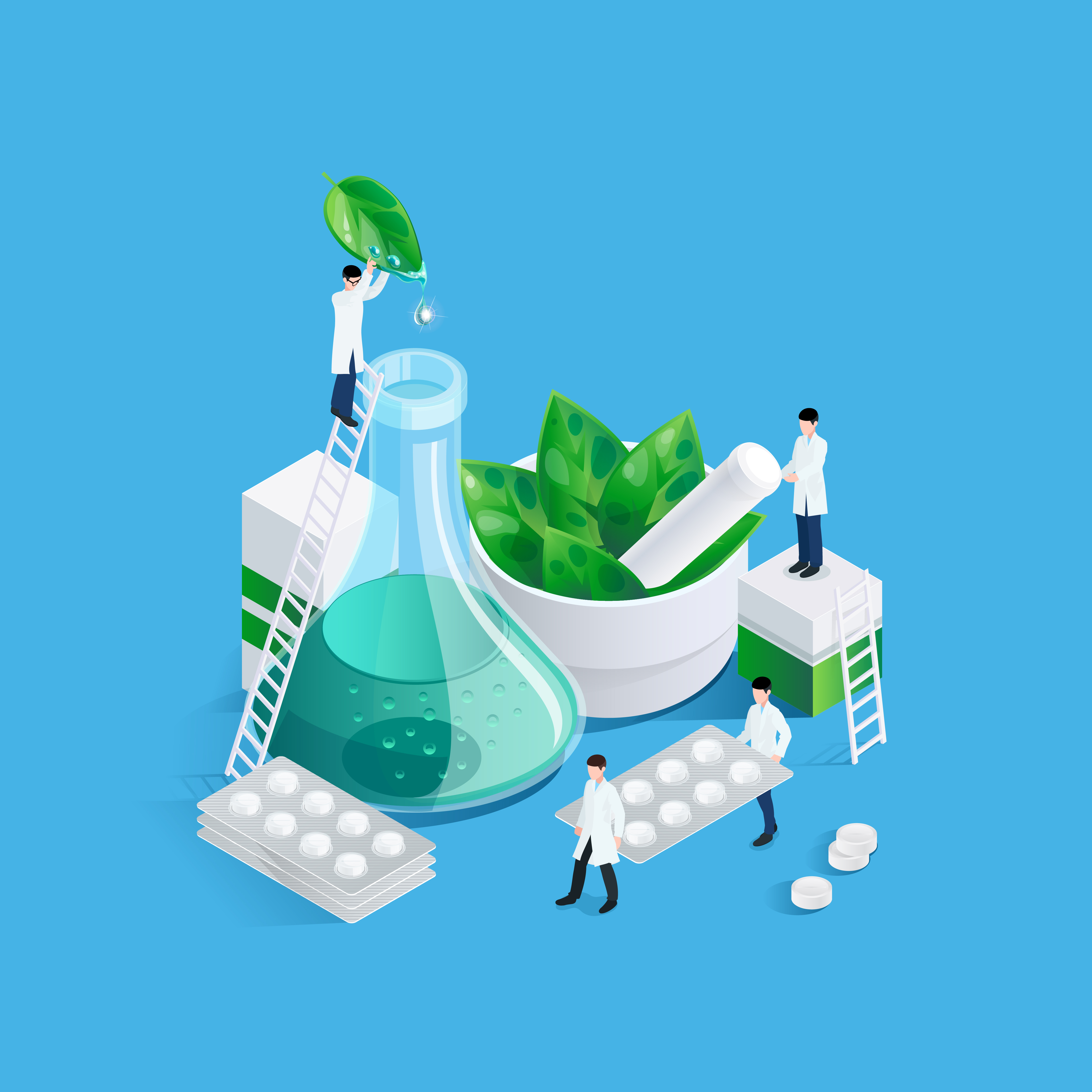Исследования и разработка биологически активных добавок (БАД)